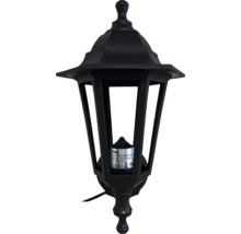 Lampa de perete neagră în stil felinar pentru exterior