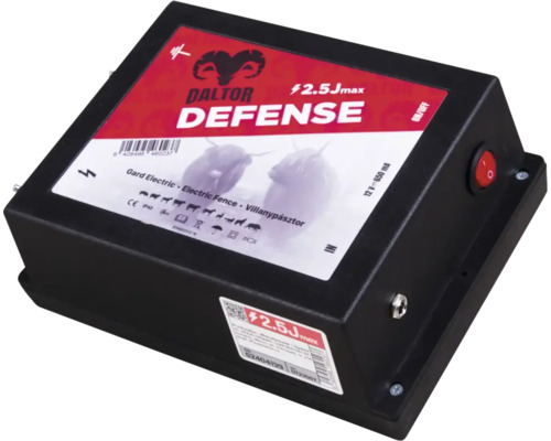 Aparat electric pentru garduri Dalton Defense cu 2,5 jouli