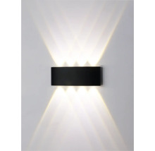 Lumină de perete dreptunghiulară cu raze de lumină sus și jos