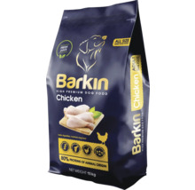Hrană premium pentru câini Barkin, toate mărimile, cu pui, pachet de 15 kg
