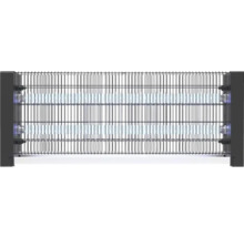 Distrugător electric de insecte cu lămpi UV și grilaj de protecție