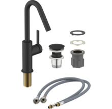 Baterie lavoar cu finisaj mat și accesorii