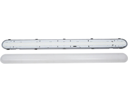 Corp de iluminat LED pentru încăperi umede cu carcasă și capac