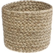 Coș împletit din fibre naturale