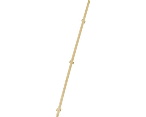 Stâlp de gard din lemn cu traverse pentru garduri de grădină