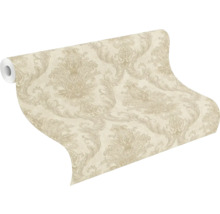 Tapet vlies cu model ornamental în stil damasc.