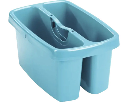 Găleată de curățare din plastic cu două compartimente