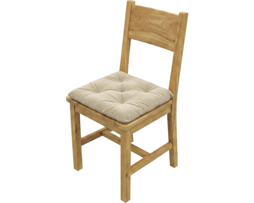 Scaun din lemn cu pernă de șezut