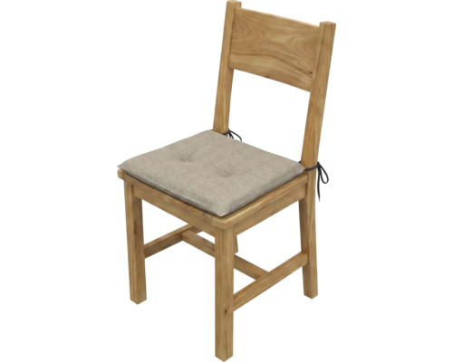 Scaun din lemn cu pernă de șezut