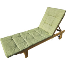 Șezlong din lemn cu suport