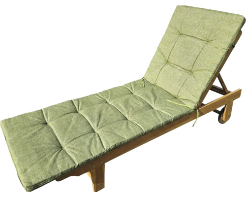 Șezlong din lemn cu suport