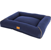 Pătuț pentru câini cu margine ridicată și pernă