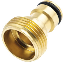 Conector pentru robinet din alamă cu filet interior pentru sisteme de cuplare pentru irigarea grădinii.
