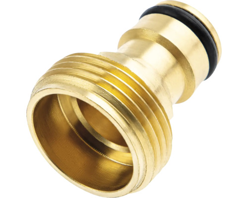Conector pentru robinet din alamă cu filet interior pentru sisteme de cuplare pentru irigarea grădinii.