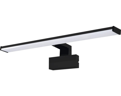 Lumină LED neagră montată pentru iluminarea oglinzilor