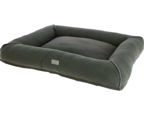 Pătuț dreptunghiular pentru câini cu margine ridicată