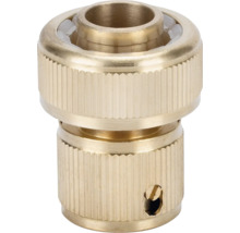 Conector de furtun din alamă pentru irigarea grădinii, cuplaj rapid.