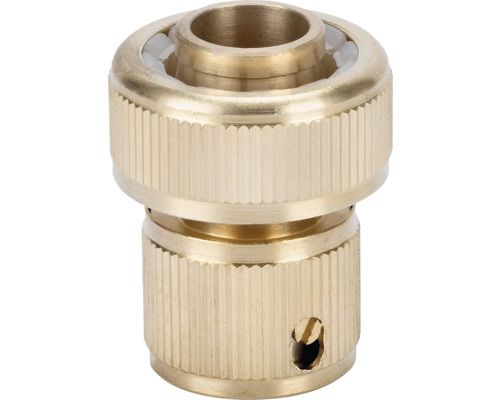 Conector de furtun din alamă pentru irigarea grădinii, cuplaj rapid.