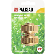 Palisad Logo, conector de furtun din alamă pentru furtunuri de 1/2 inch cu racord de 3/4 inch.