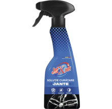 Soluție curățare jante JetXpert în flacon cu pulverizator pentru curățare, degresare și protecție.