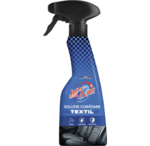 Soluție curățare textil JetXpert sub formă de spray pentru scaune auto, curăță, degresează și protejează.