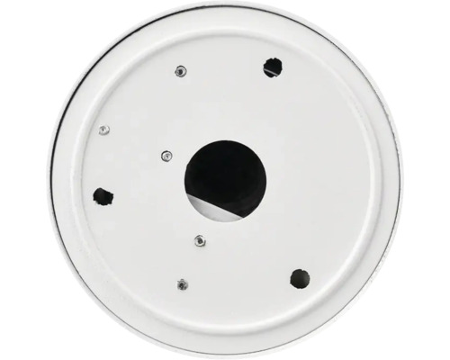 Placă de montaj pentru camera de securitate cu găuri pentru șuruburi