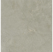 Placă ceramică gri pentru podea sau perete cu aspect de piatră și nervuri subtile.