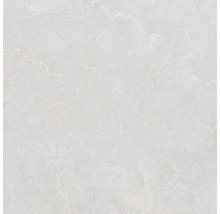 Placă de gresie porțelanată cu aspect de piatră și nervuri discrete.