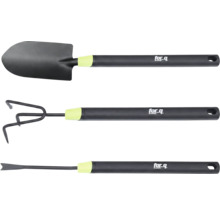 Set de unelte de grădină cu lopată, cultivator și plantator de la for_q