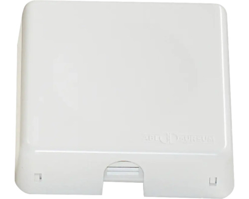 Doză plată conexiune aragaz/plită 5x2,5mm alb Cutie de distribuție aparentă din plastic