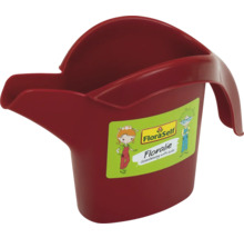 Stropitoare pentru copii Floralie de la FloraSelf din plastic roșu cu mâner și cioc.