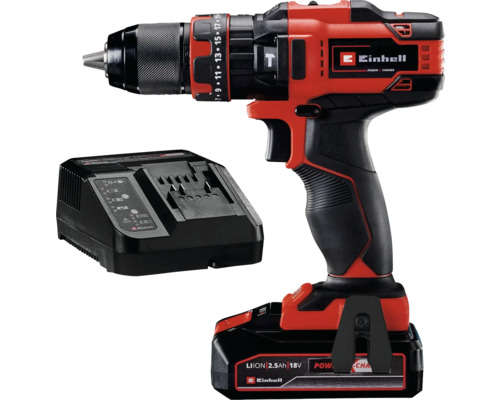 Mașină de găurit/înșurubat cu acumulator Einhell cu încărcător