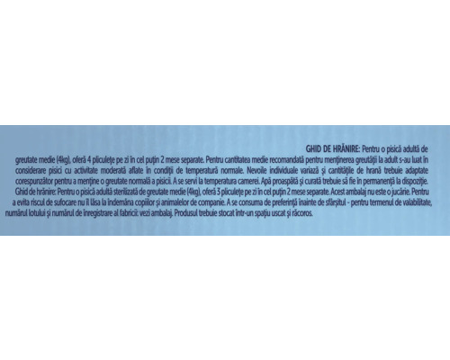 Ghid de hrănire pentru o pisică adultă de greutate medie