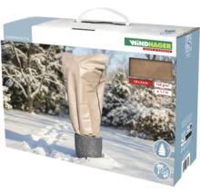 Husă de protecție de iarnă Windhager Superprotect XL, 1,8 x 2,4 metri, 140 grame pe metru pătrat, diametru 1,1 metri