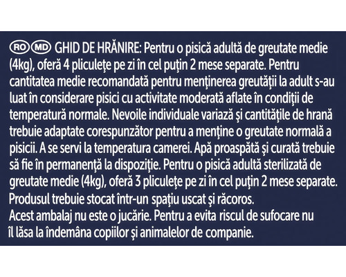 Ghid de hrănire pentru pisici, instrucțiuni de depozitare