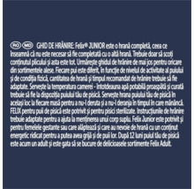 Ghid de hrănire: Felix Junior hrană completă pentru pisici