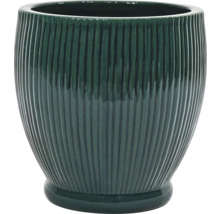 Ghiveci ceramic canelat