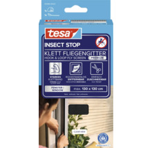 Tesa Insect Stop plasă de insecte cu velcro pentru ferestre, dimensiune maximă 130 x 130 cm