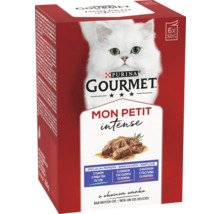 Purina Gourmet Mon Petit hrană pentru pisici, pachet de 6