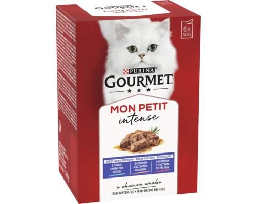 Purina Gourmet Mon Petit hrană pentru pisici, pachet de 6