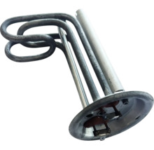 Element de încălzire pentru boiler cu flanșă și anod de protecție din metal