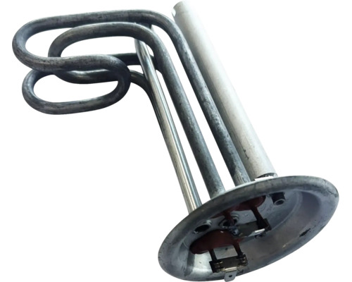 Element de încălzire pentru boiler cu flanșă și anod de protecție din metal