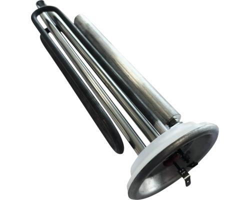 Element de încălzire pentru boiler din metal cu flanșă și conexiuni electrice