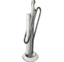 Element de încălzire pentru boiler cu anod de magneziu și flanșă rotundă.