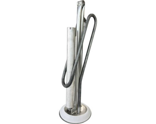 Element de încălzire pentru boiler cu anod de magneziu și flanșă rotundă.