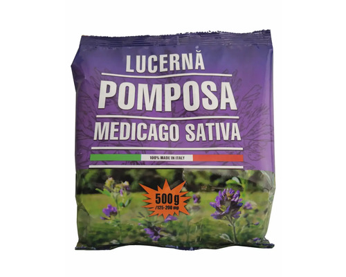 Lucerna Pomposa semințe de lucernă, pachet de 500 de grame