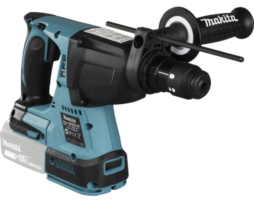 Ciocan combinat cu acumulator Makita DHR243 18 Volt cu limitator de adâncime și mandrină SDS-plus.