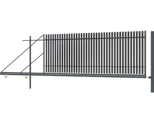 Poartă glisantă din metal