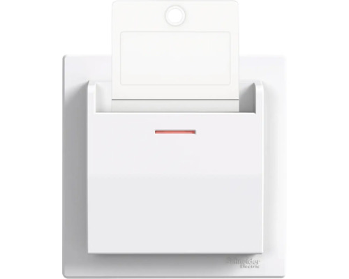 Întrerupător cu cartelă hotelieră Schneider Electric cu indicator luminos, Schneider Electric Logo