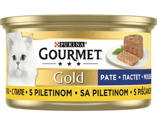 Conservă hrană pentru pisici Purina Gourmet Gold